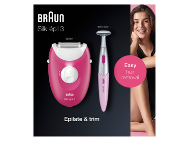 Braun »Silk-épil 3-420«, Epilierer für Haarentfernung, inkl. Bikinitrimmer