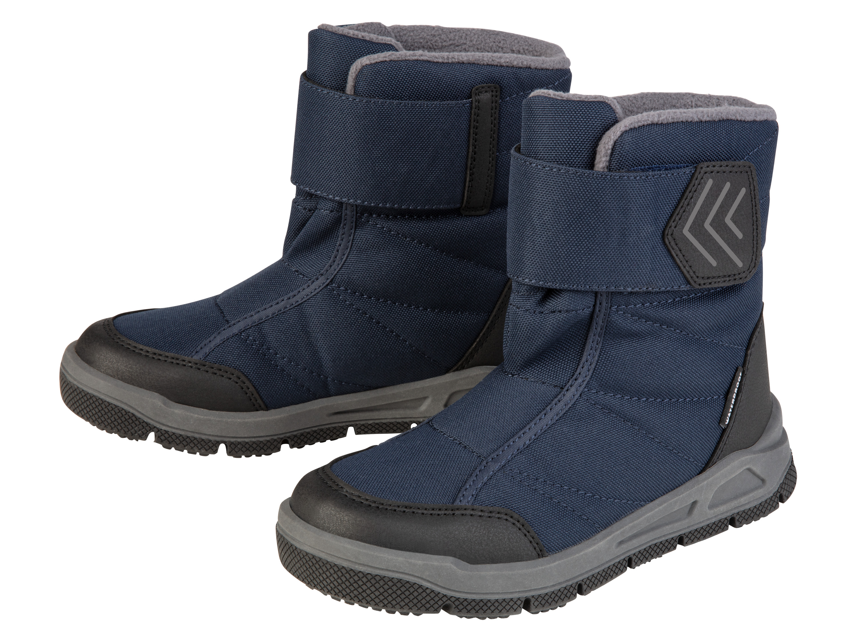 pepperts!® Kinder Jungen Schneestiefel mit Warmfutter (Marine, 36)““ | Futter: Textil