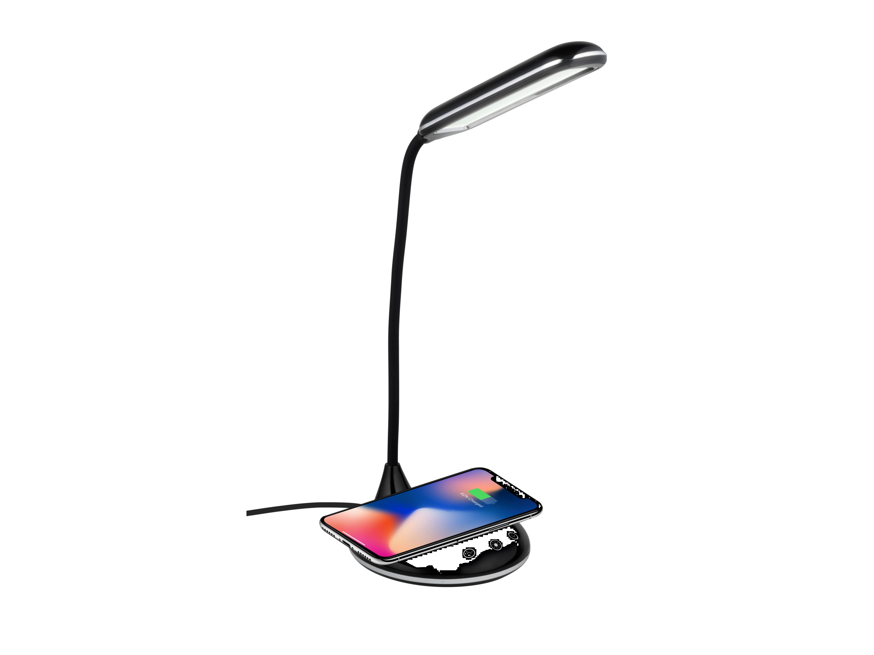 Grundig LED Lamp Wireless Charger White