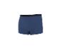 Blaue Herren-Boxershorts mit schwarzem und weißem Bund