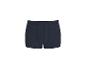 Dunkelblaue Herren-Boxershorts mit elastischem Bund.