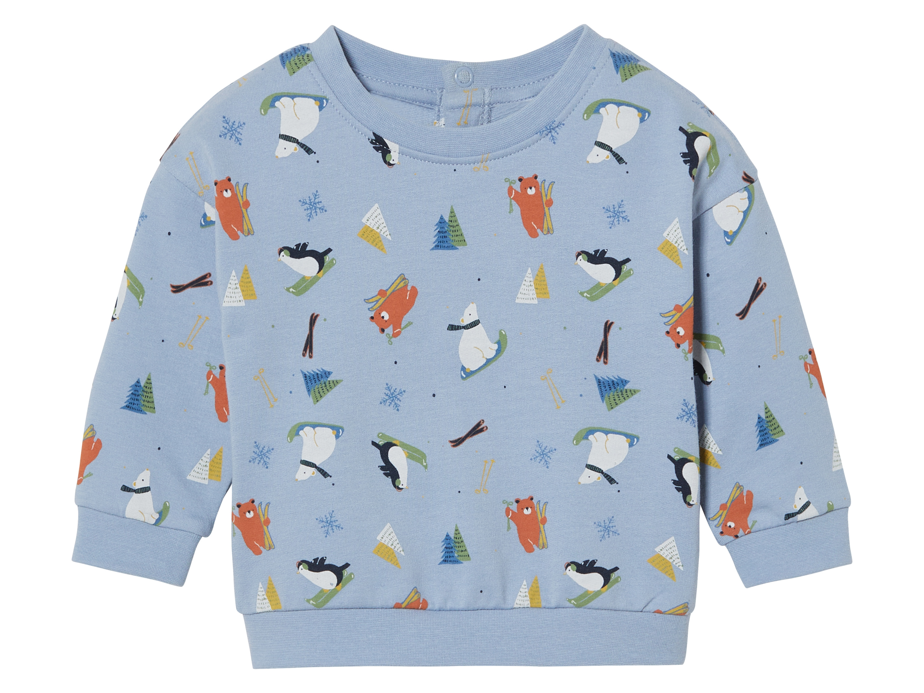 Thumbnail - lupilu® Baby Jungen Freizeitanzug (Blau, 50/56)