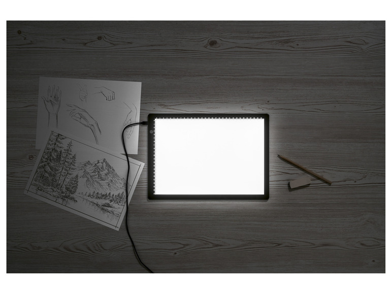 crelando® LED Light Pad, mit 4 USB-Kabel W
