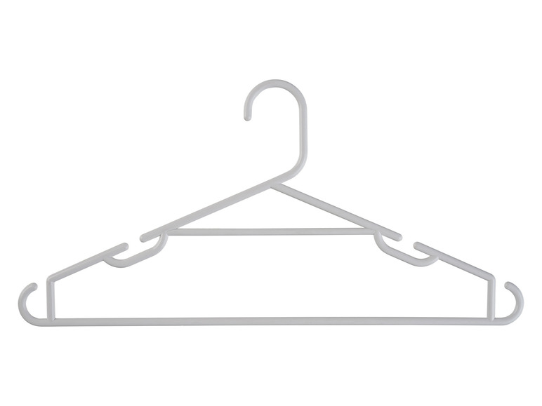 Gehe zu Vollbildansicht: LIVARNO home Kleiderbügel, 10er-Set, schmale Form - Bild 3