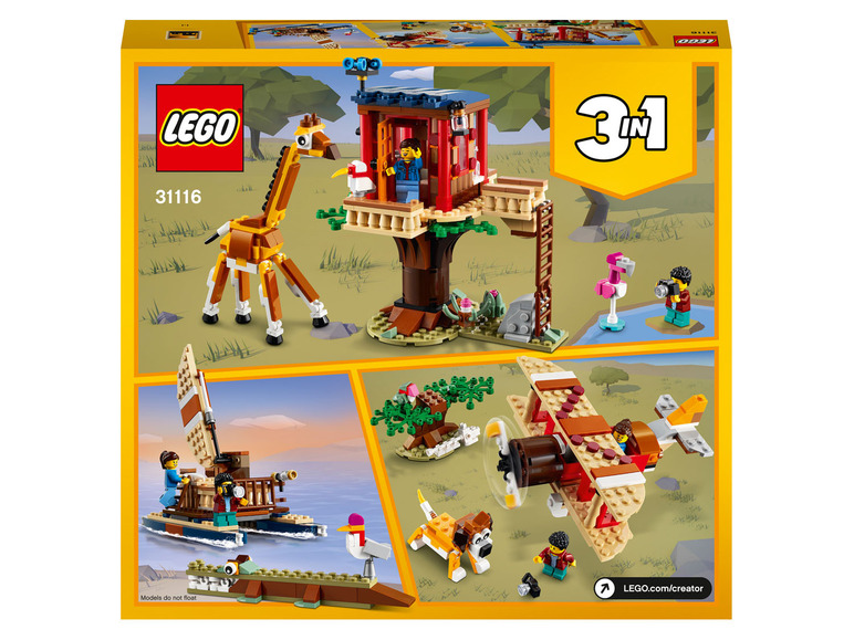 Gehe zu Vollbildansicht: LEGO® Creator 31116 »Safari-Baumhaus« - Bild 9