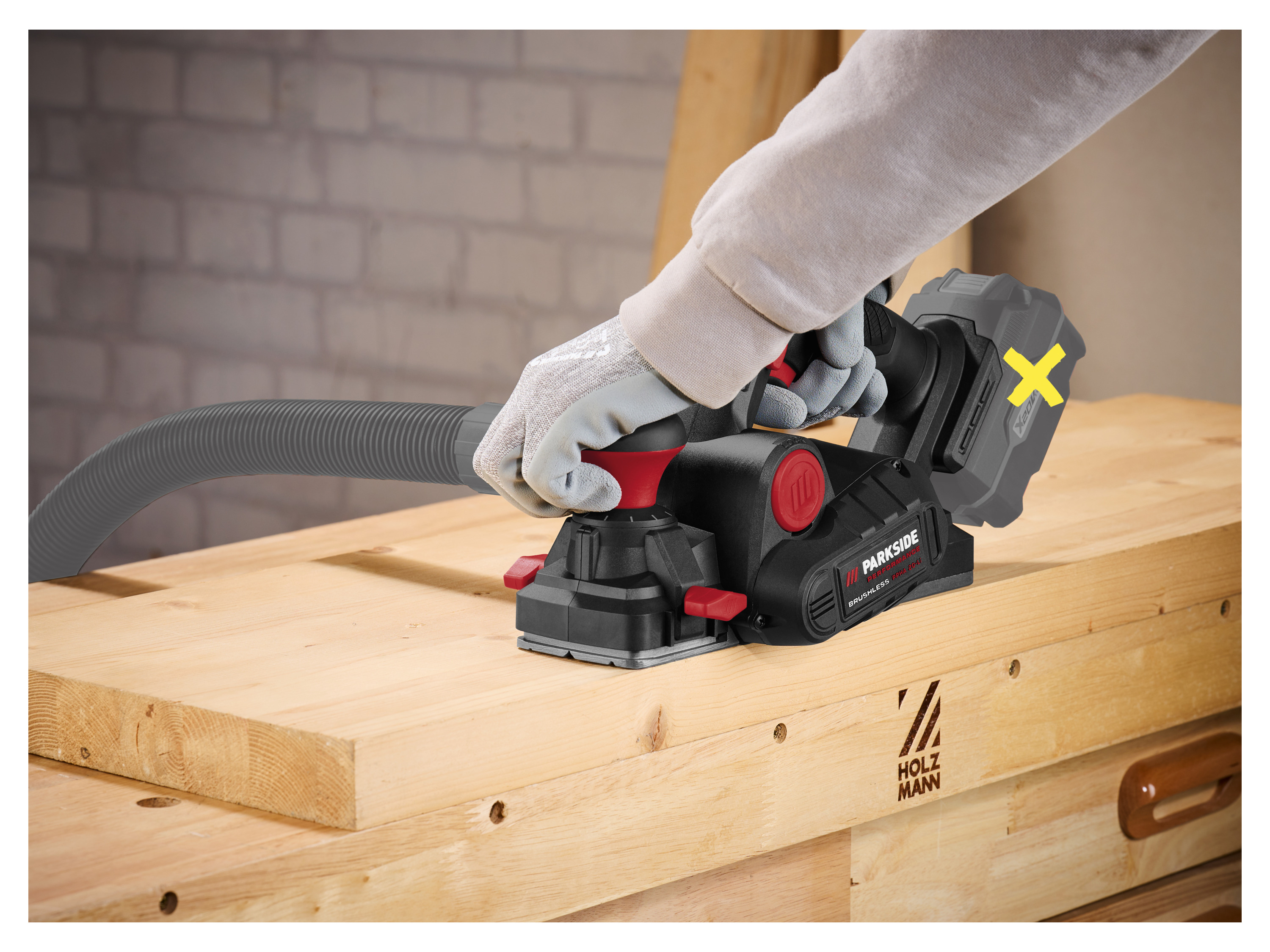 Thumbnail - PARKSIDE PERFORMANCE® 20 V Akku-Hobel »PPHA 20-Li C3«, ohne Akku und Ladegerät