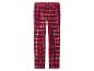 Rote karierte Pyjamahose
