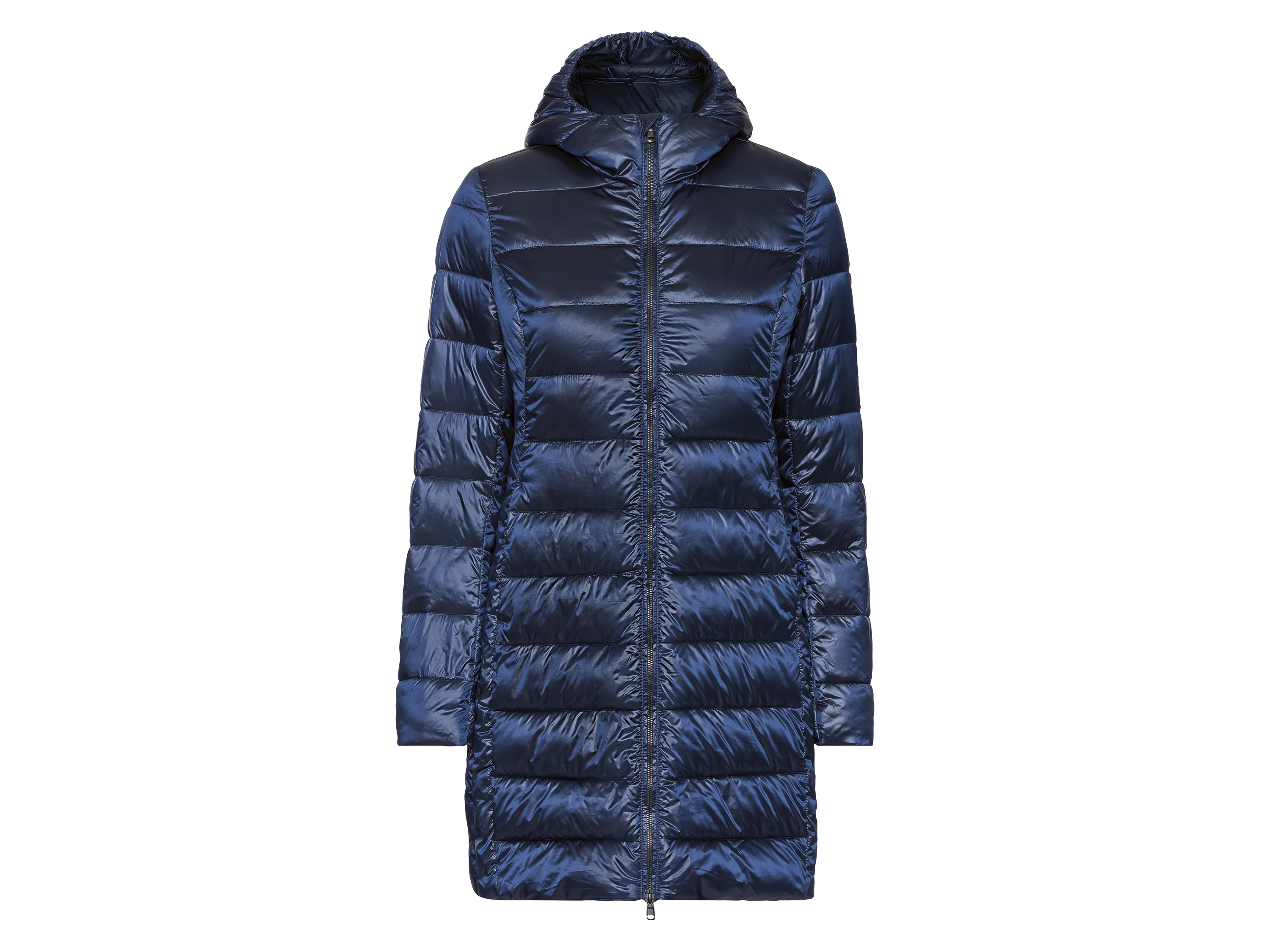 esmara® Damen Mantel Lightweight (S(36/38), navy metallic) | 04055334939850