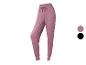 Damen-Jogginghose in Pink mit Kordelzug und Rippbündchen