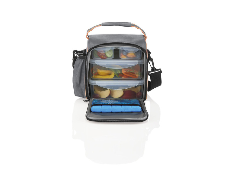 Gehe zu Vollbildansicht: ERNESTO® Kühltasche mit Lunchboxen, 5-teilig - Bild 7