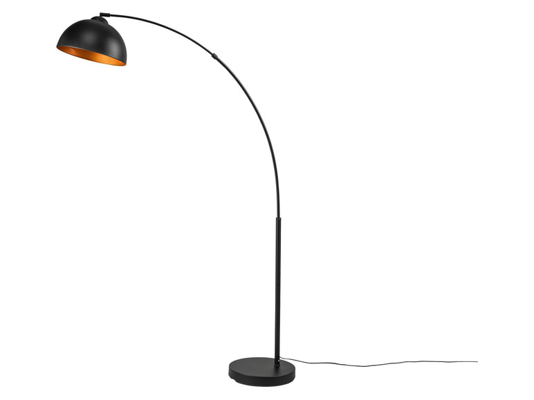 Gehe zu Vollbildansicht: LIVARNO home LED-Stehleuchte / LED-Bogenleuchte, drehbare Lampenschirme - Bild 2