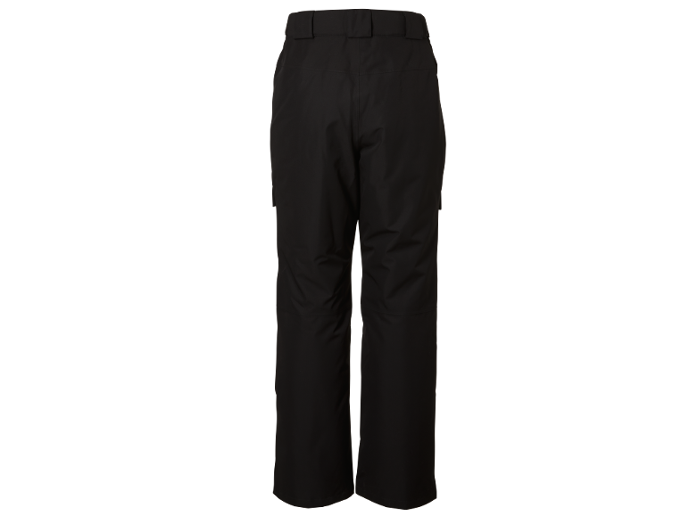 Schwarze Herren-Skihose, Rückansicht.