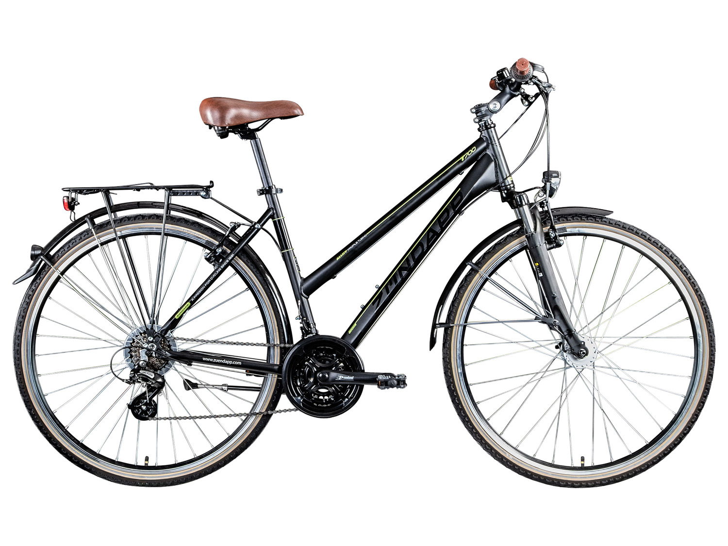 Baldy's Hybrid Trekkingrad Slick Straßenprofil Schlauch Baldy's 700 X 35c Hybrid-Reifen Schwarz – Slick-Profil Für Trekking- & Cityräder Trekkingrad Reifen Mit Schlauch