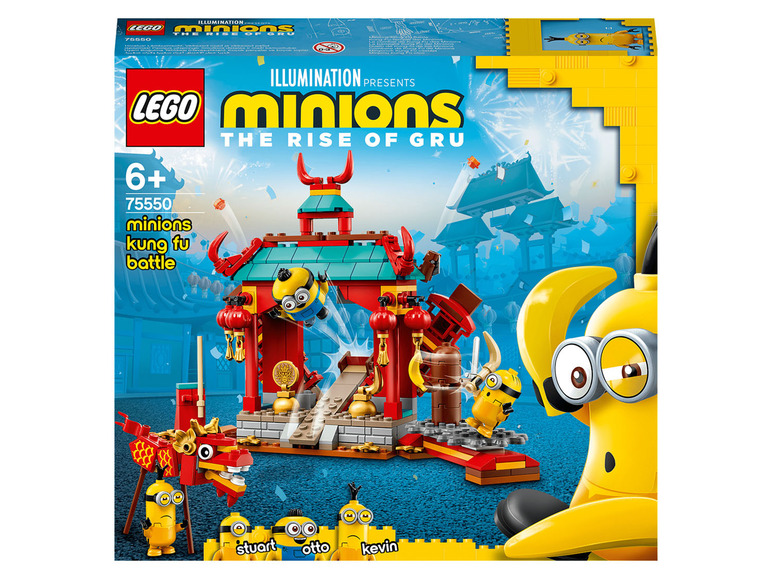 Gehe zu Vollbildansicht: LEGO® Minions 75550 »Minions Kung Fu Tempel« - Bild 1