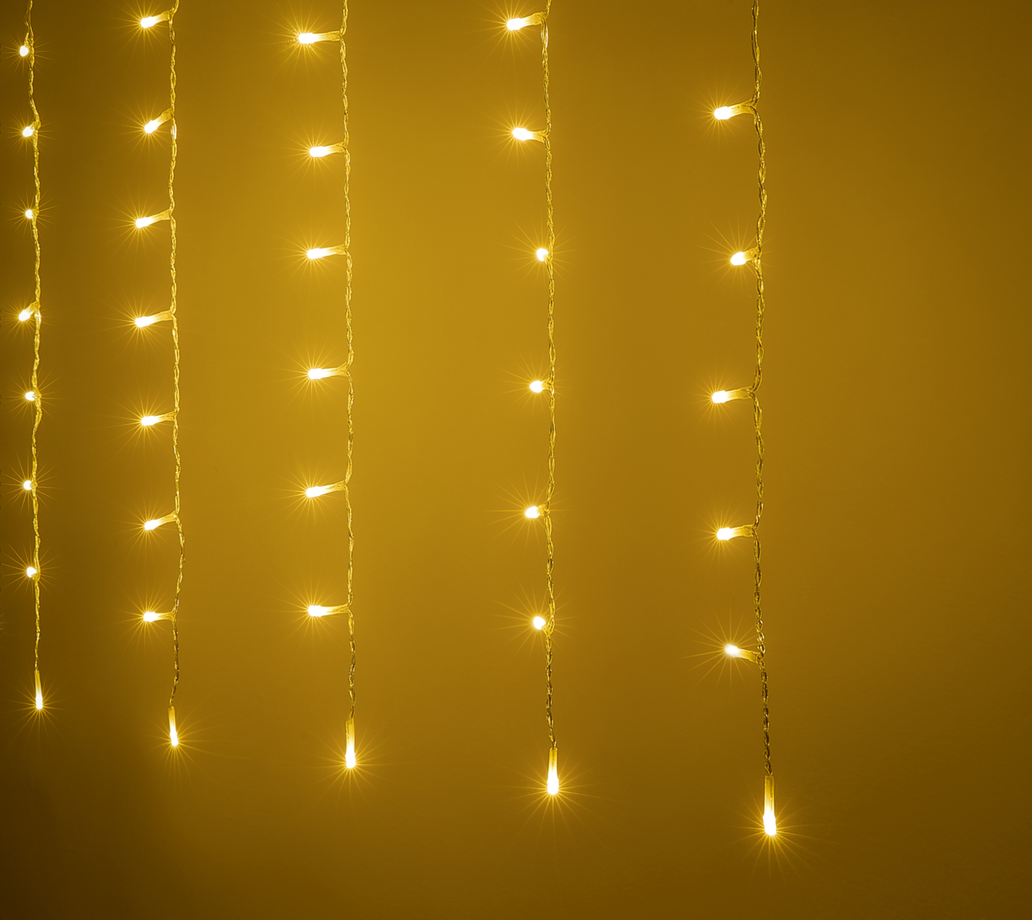 LIVARNO® LED-Lichtervorhang / LED-Lichternetz (Lichtervorhang - warmweiss) – Bild 3 von 3