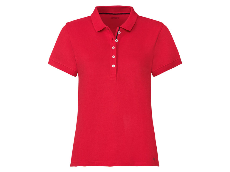 Gehe zu Vollbildansicht: esmara Damen Poloshirt, in hochwertiger Pikee-Qualität - Bild 2