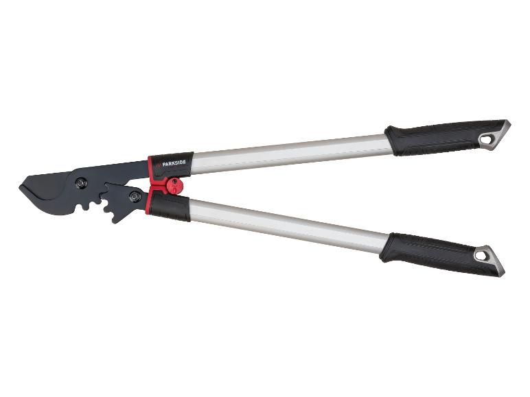 Parkside Astschere mit langen Griffen und schwarzen Handgriffen