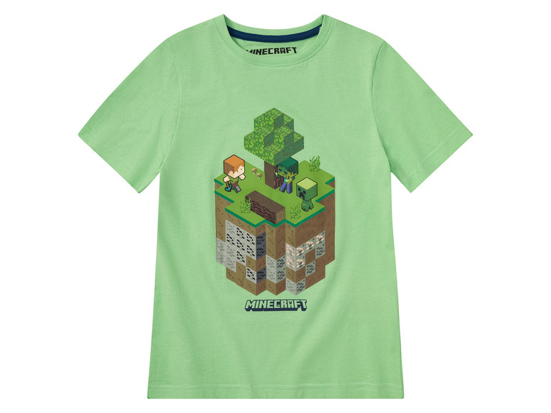 Gehe zu Vollbildansicht: Minecraft Kinder T-Shirt, mit Print - Bild 6