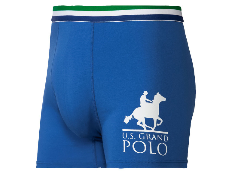 Gehe zu Vollbildansicht: LIVERGY® x Grand Polo Herren Boxer, 2 Stück, mit hohem Baumwollanteil - Bild 7