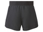 Schwarze Sport Shorts mit elastischem Bund