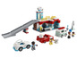 LEGO DUPLO Set mit Autowaschanlage, Autos, Figuren und Zubehör.