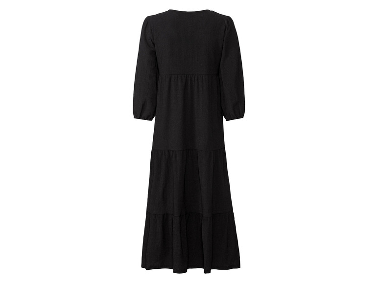 Gehe zu Vollbildansicht: esmara® Damen Midi-Kleid mit modischen Volants - Bild 8