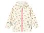 Regenjacke für Kinder mit Schmetterling-Muster.