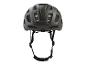Schwarzer Fahrradhelm.