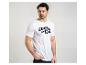 Herren-T-Shirt in Weiß mit Aufschrift „COOL DADS CLUB“