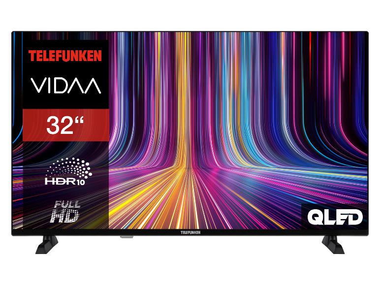 Telefunken Vidaa 32-Zoll QLED Full HD HDR10 Fernseher