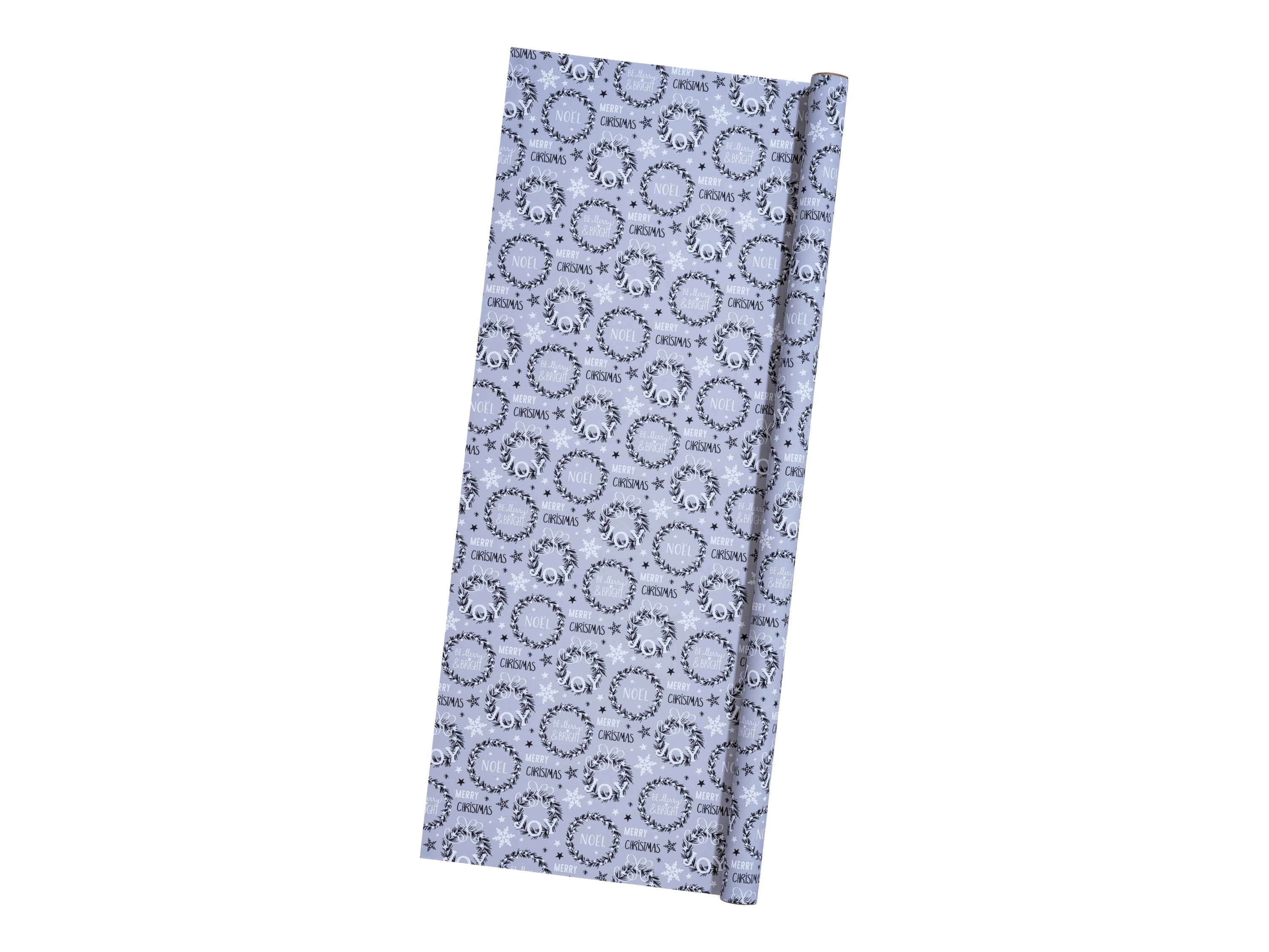 Thumbnail - crelando® Geschenkpapier-Set (gold/silber/weiß)