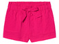 Rosa Shorts mit Schleife