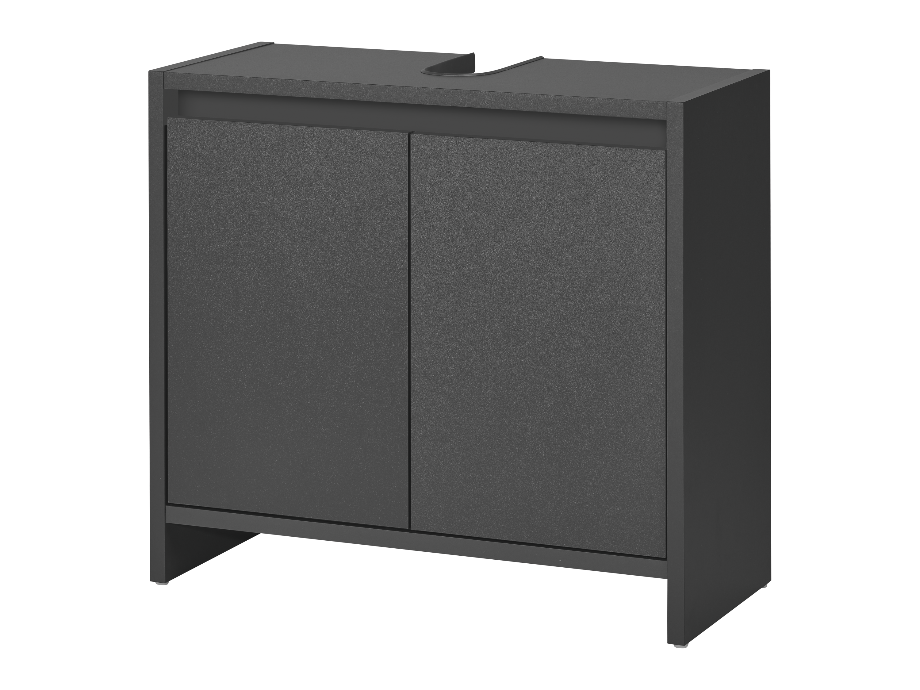 Thumbnail - LIVARNO home Waschbeckenunterschrank »Oslo«, mit 2 Türen, anthrazit