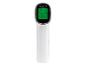 Digitales kontaktloses Thermometer mit grünem Display, das 36.7 °C anzeigt.