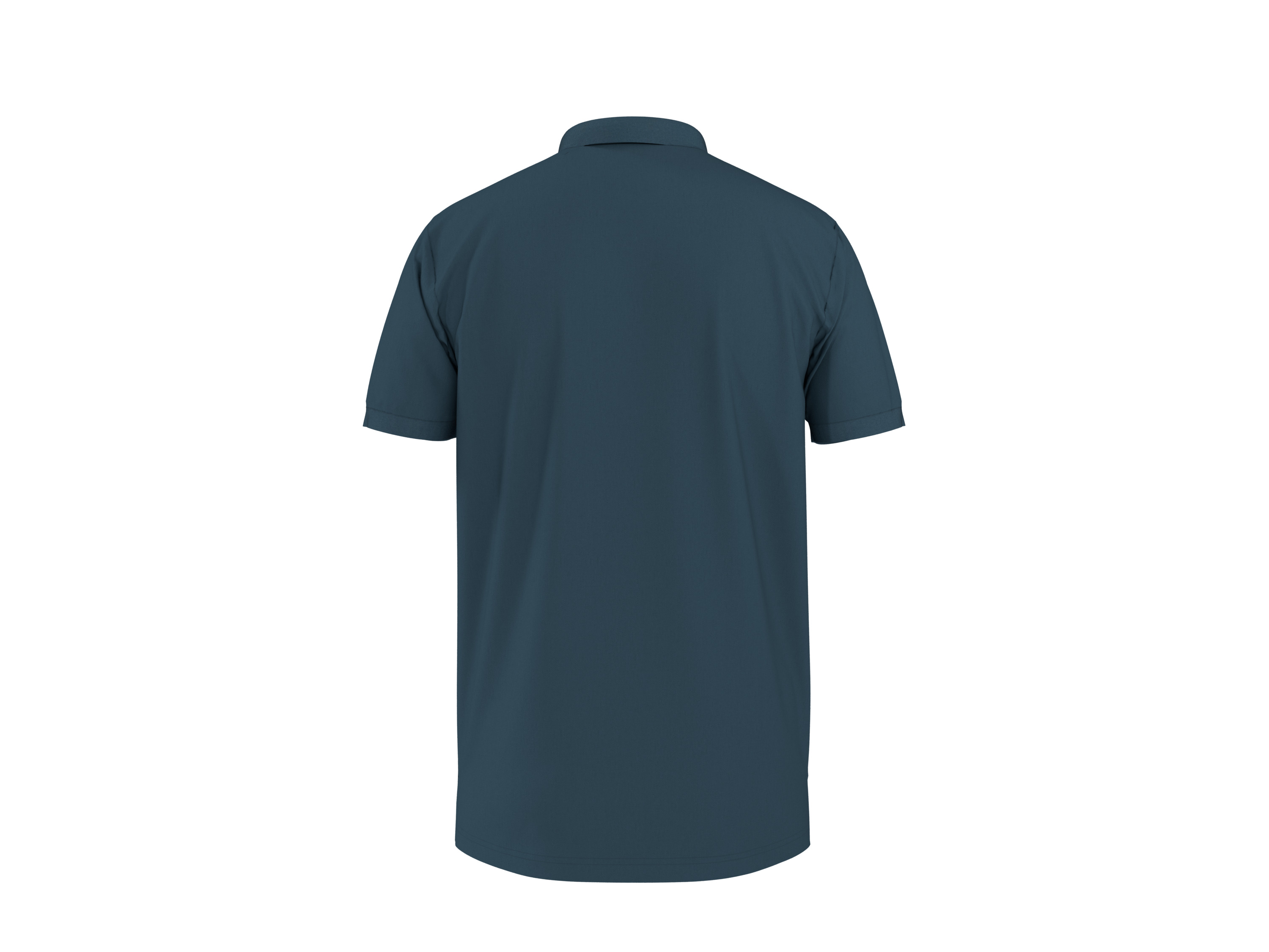 ESMARA MEN Herren Piqué Poloshirt (Blau, L (52/54)) – Bild 4 von 4