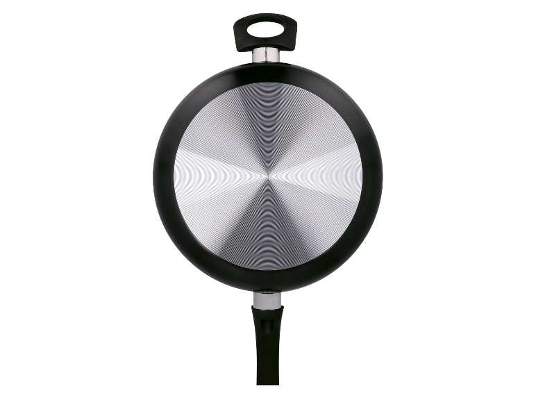 Antihaft-Pfanne mit Bakelitgriff.