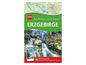 Wanderführer für das Erzgebirge mit 55 Etappen, inklusive Karte mit Wasserfall und Smartphone-App.