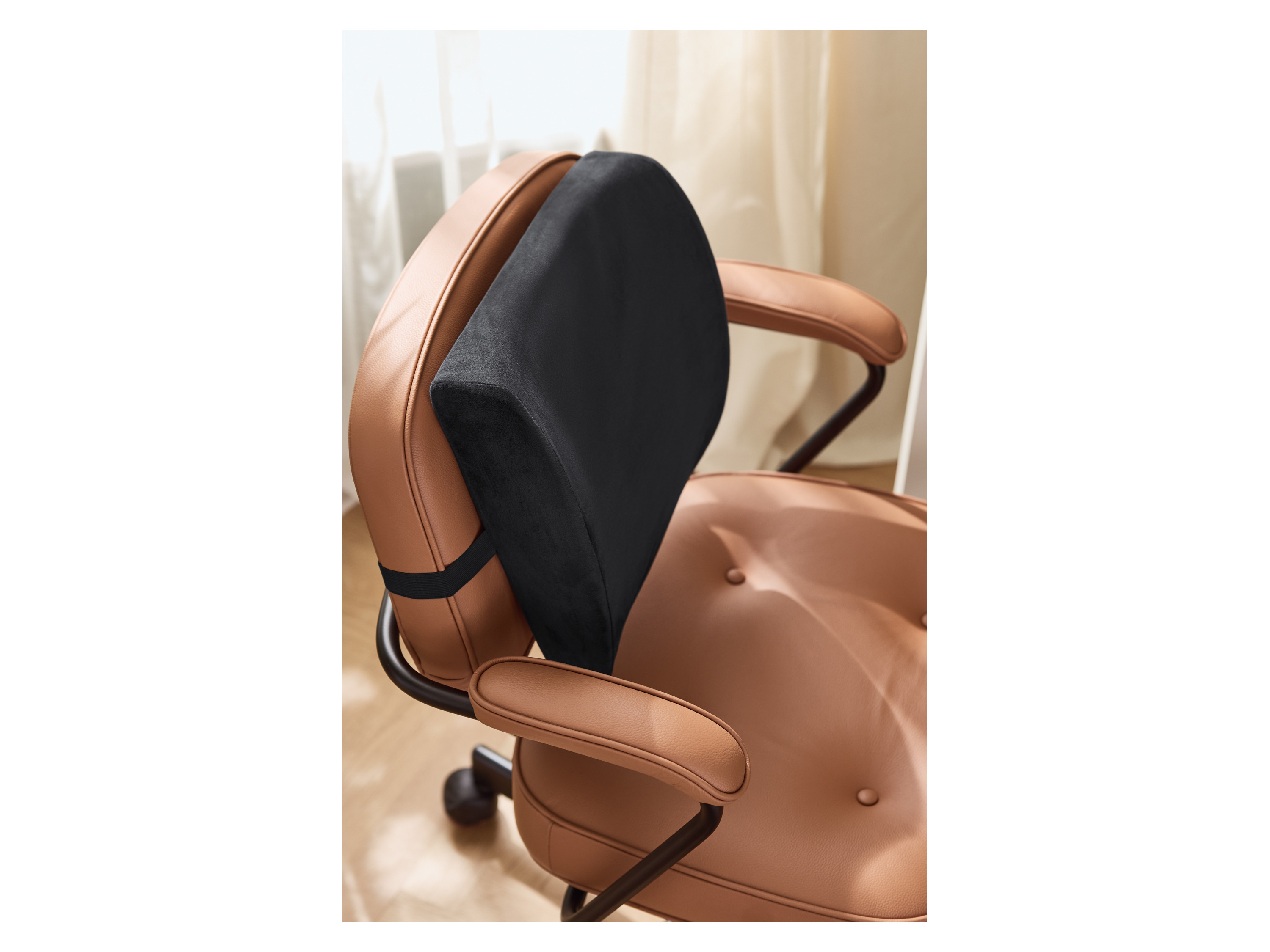 LIVARNO® Memory-Foam-Rückenkissen, 32 x 34 cm – Bild 2 von 4