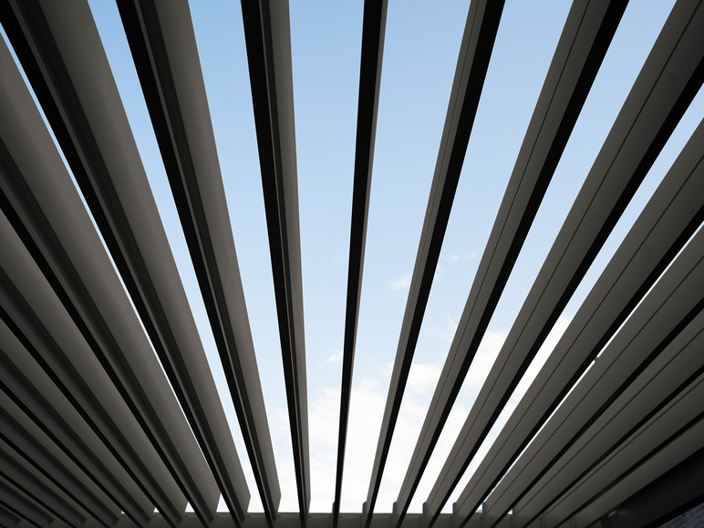 Gehe zu Vollbildansicht: Sorara Pavillon Mirador mit Lamellendach aus Alu/Stahl - Bild 109