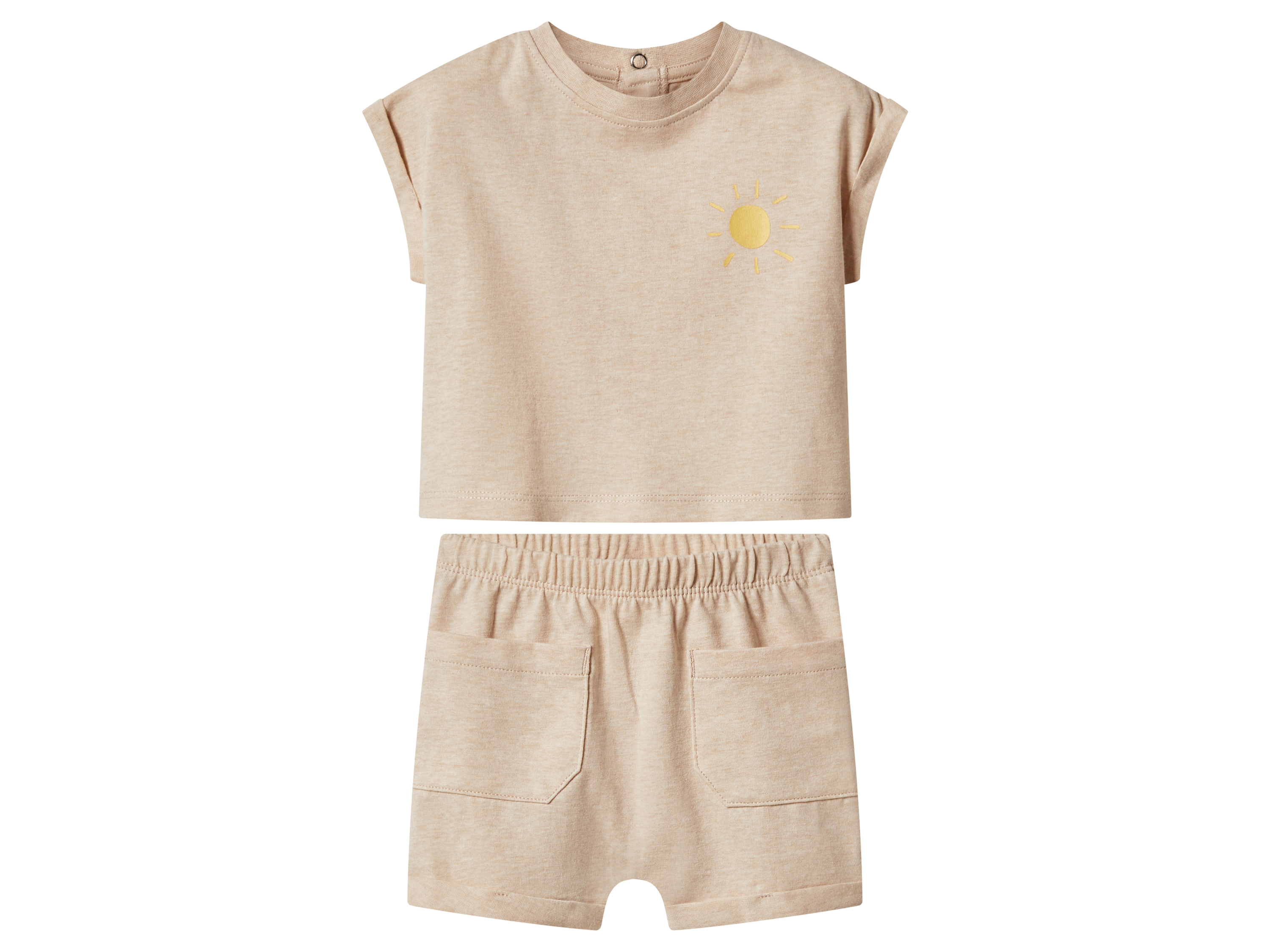LUPILU® Baby Sommerset, 2-teilig (Beige, 50/56)