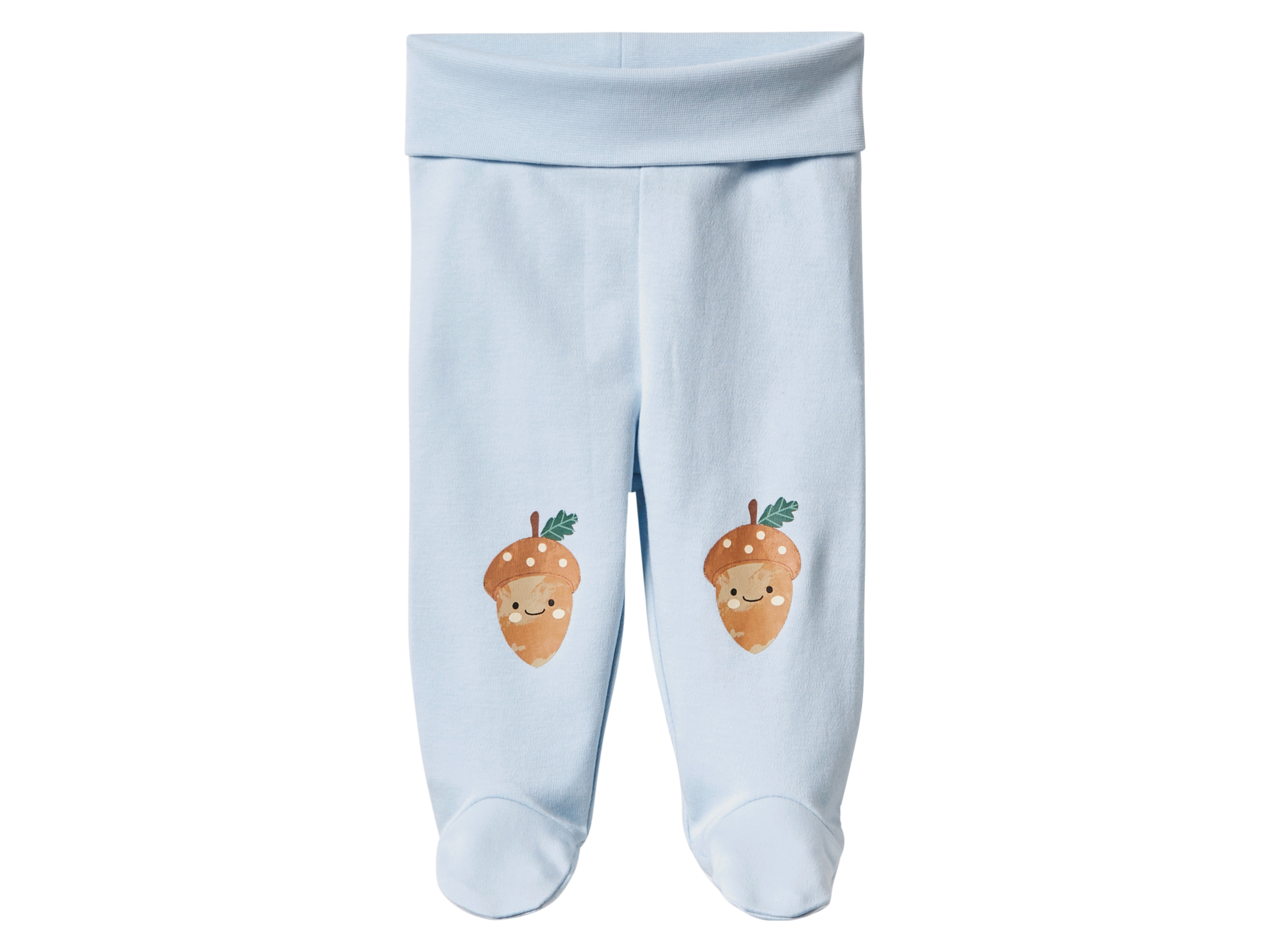 LUPILU® Baby Jogginghose, Bio-Baumwolle (Hellblau, 74/80)