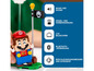 LEGO Super Mario mit interaktiven Funktionen wie Sound, LCD-Bildschirm und Bluetooth-Verbindung.