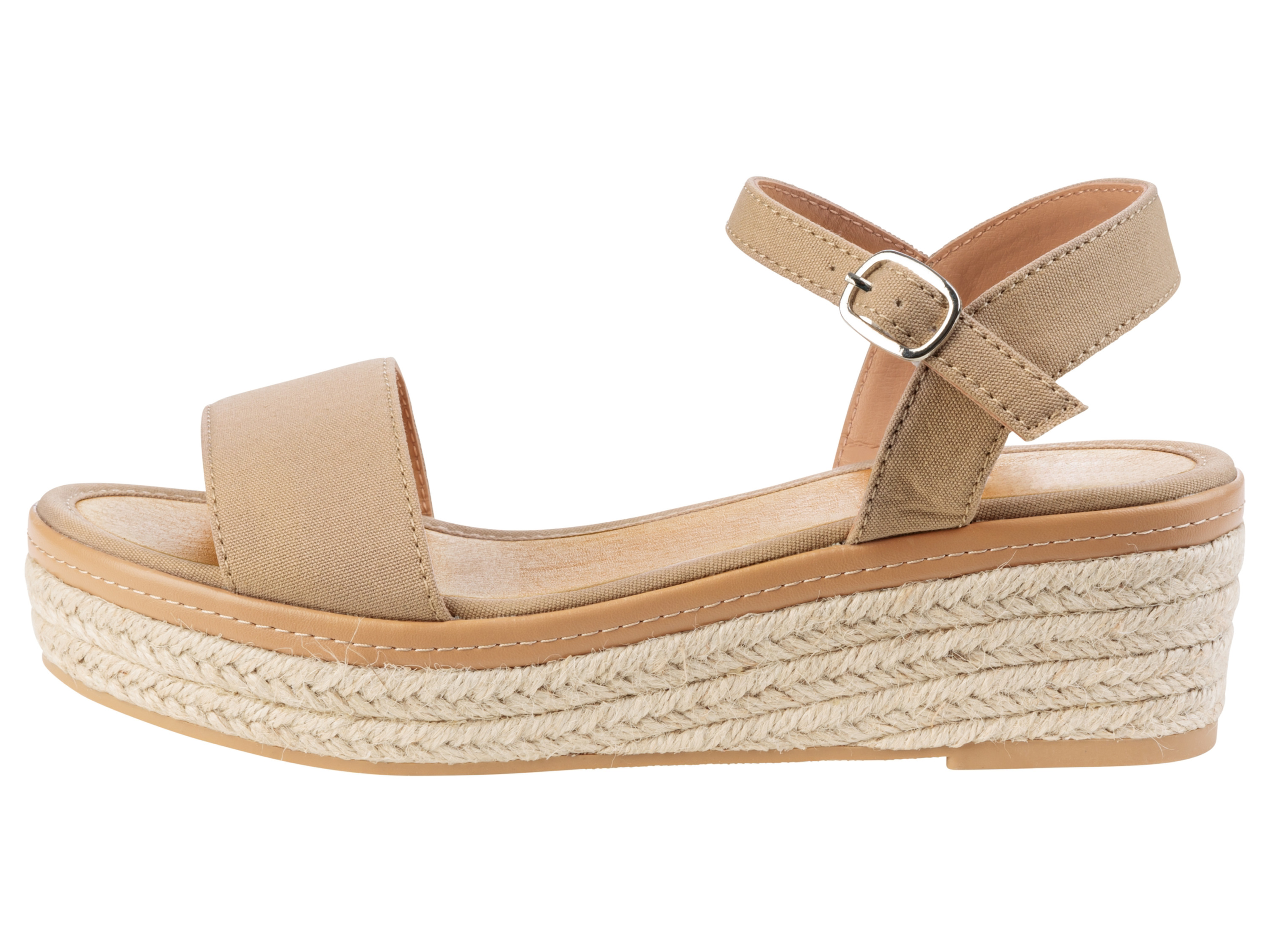 Thumbnail - esmara® Damen Sandale Keilabsatz (Beige, 39)