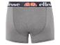 Graue Boxershorts mit schwarzem elastischem Bund der Marke Ellesse.
