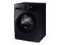 Schwarzer Samsung DV-9EDG52A0ABEG Wärmepumpentrockner.