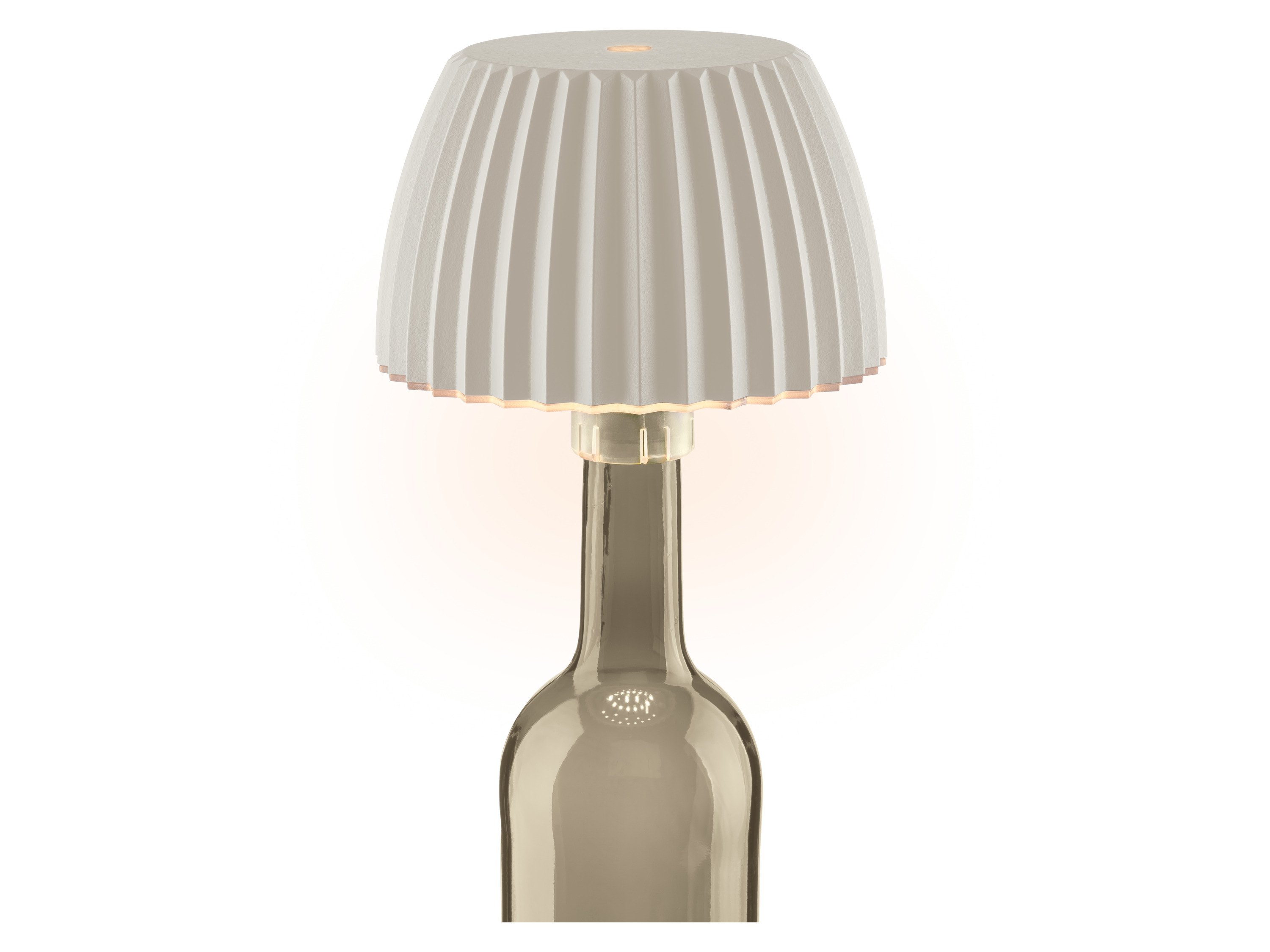 LIVARNO® LED-Akku-Flaschenleuchte (Beige) – Bild 4 von 4