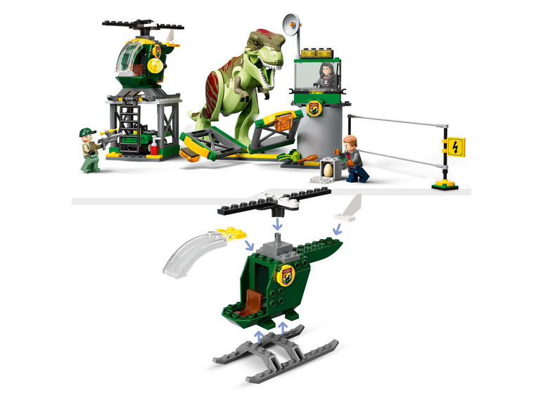 Gehe zu Vollbildansicht: LEGO® Jurassic World™ 76944 »T. Rex Ausbruch« - Bild 3