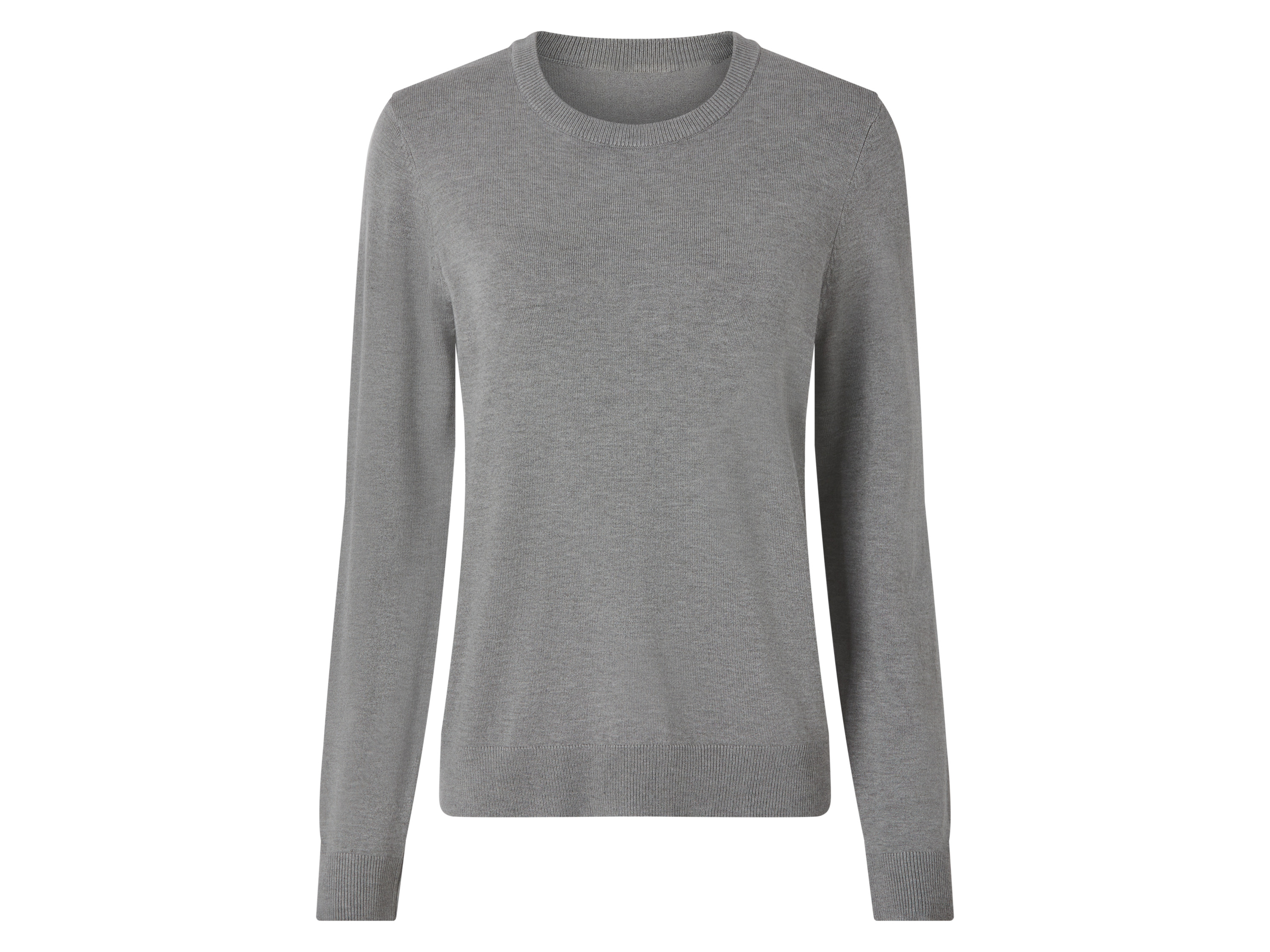 ESMARA® Damen Feinstrickpullover (Grau, M(40/42))""