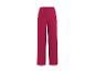 Dunkelrote weite Damenhose