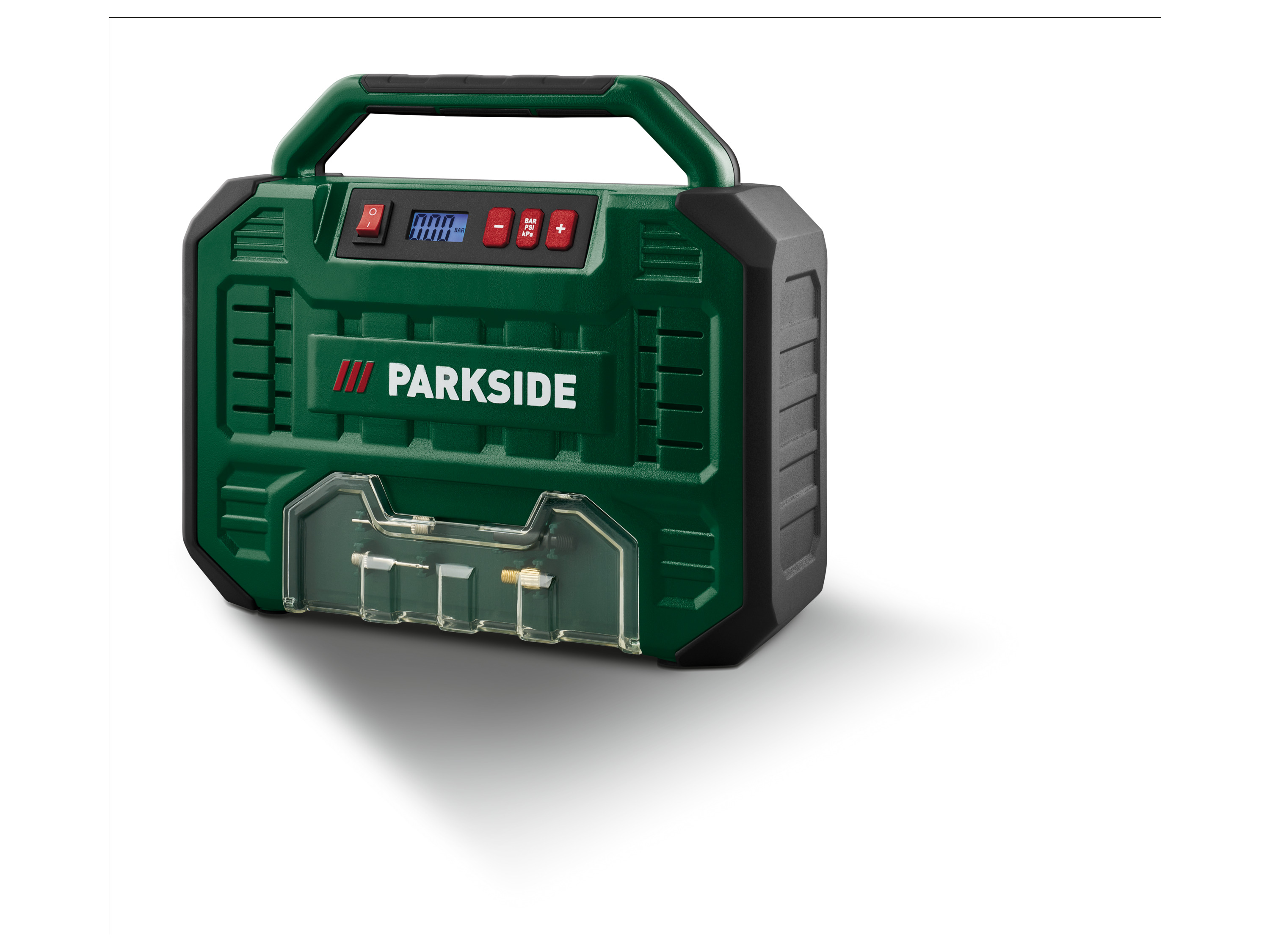 PARKSIDE® Kompressor mit digitaler Anzeige »PMK 150 A1«, tragbar,  12 V / 230 V